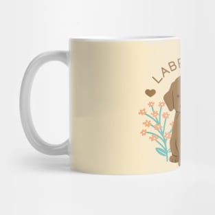 Chocolate Labrador Mug